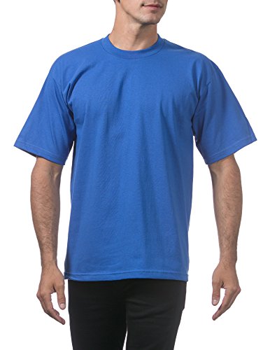 Image of Pro Club Men's 3-Pack Heavyweight Cotton Short Sleeve Crew Neck T-Shirt