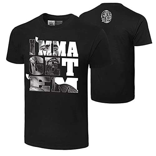 WWE Authentic Wear Jey USO I'mma Get 'Em T-Shirt Black 5XL