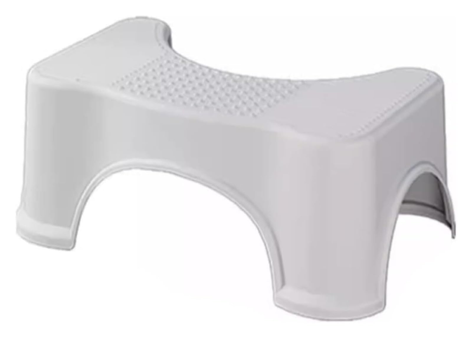 Sgabello per WC, For adulti Poggiapiedi antiscivolo resistente for bagno Sgabello for cacca in plastica Migliora la postura e il comfort Capacità 300 libbre