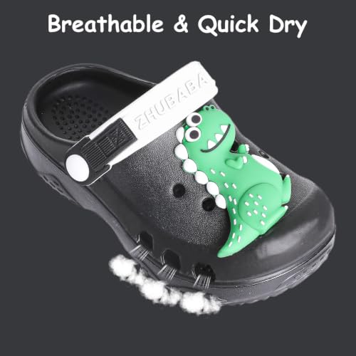Image of Toddler Little Kids Clogs Slippers Sandals, Non-Slip Girls Boys Clogs Slide Lightweight Garden Shoes Slip-on Beach Pool Shower Slippers