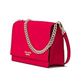 Kate Spade Cameron Convertible Crossbody Leather Handbag WKRU5843 WKRU5844 (Hot Chili)