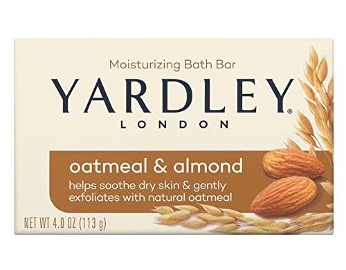 Yardley Oatmeal Almond Bath Bar 4oz - Pack of 1