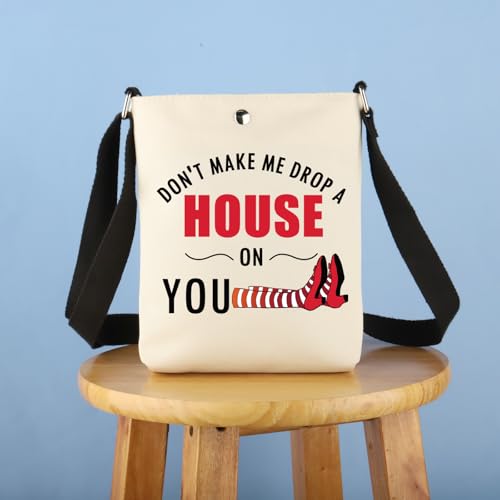 BDPWSS Don't Make Me Drop a House On You Wizard Fans Crossbody Bags for Women Friend3