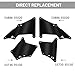 ECOTRIC Splash Guards Fender Liner Shield Compatible with 2003-2022 Toyota 4 Runner 2007-2014 FJ Cruiser 2003-2020 Land Cruiser 2003-2020 Lexus GX460 GX470 Replace for 5373535150 5373635150 5388635020