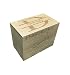 LGU(TM) Monogrammed Personalized Custom Family Recipe Box Wood Box