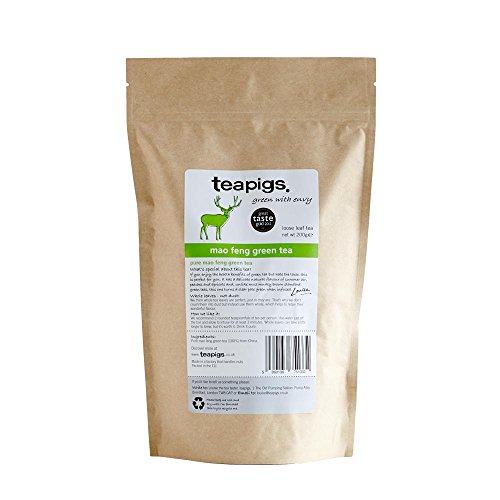 Teapigs Mao Feng Green Tea Tea Made with Whole Leaves (1 Pack of 200g Loose)