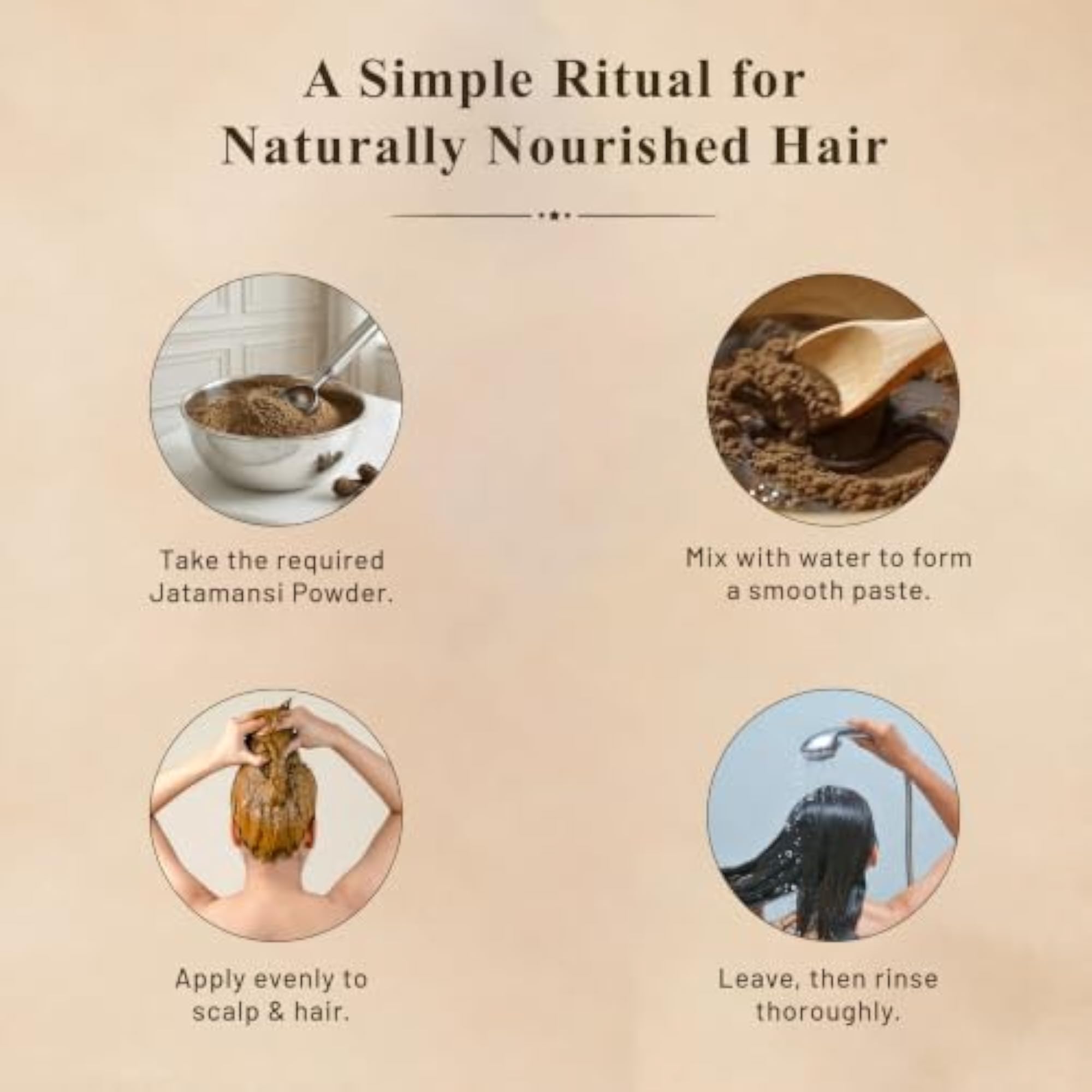 Jatamansi Powder for Hair Growth, 200 gm