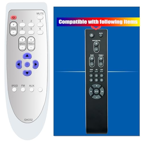 Télécommande pour Altec Lansing Octiv Air M812 : remplacez l'originale
