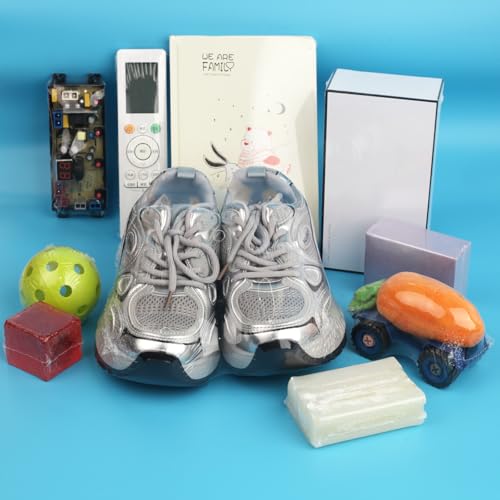Image of Heat Shrink Wrap Bags 100Pcs 11x18 Inches Professional Grade POF Heat Shrink Wrap is Used to Store Wrap Embellished, Gift Baskets, Shoes, Jars, Industrial Grade PVC Shrink Wrap Bags Transparent