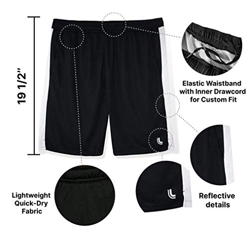 Shorts Lupo 76350-001, masculino, Preta, M - 140