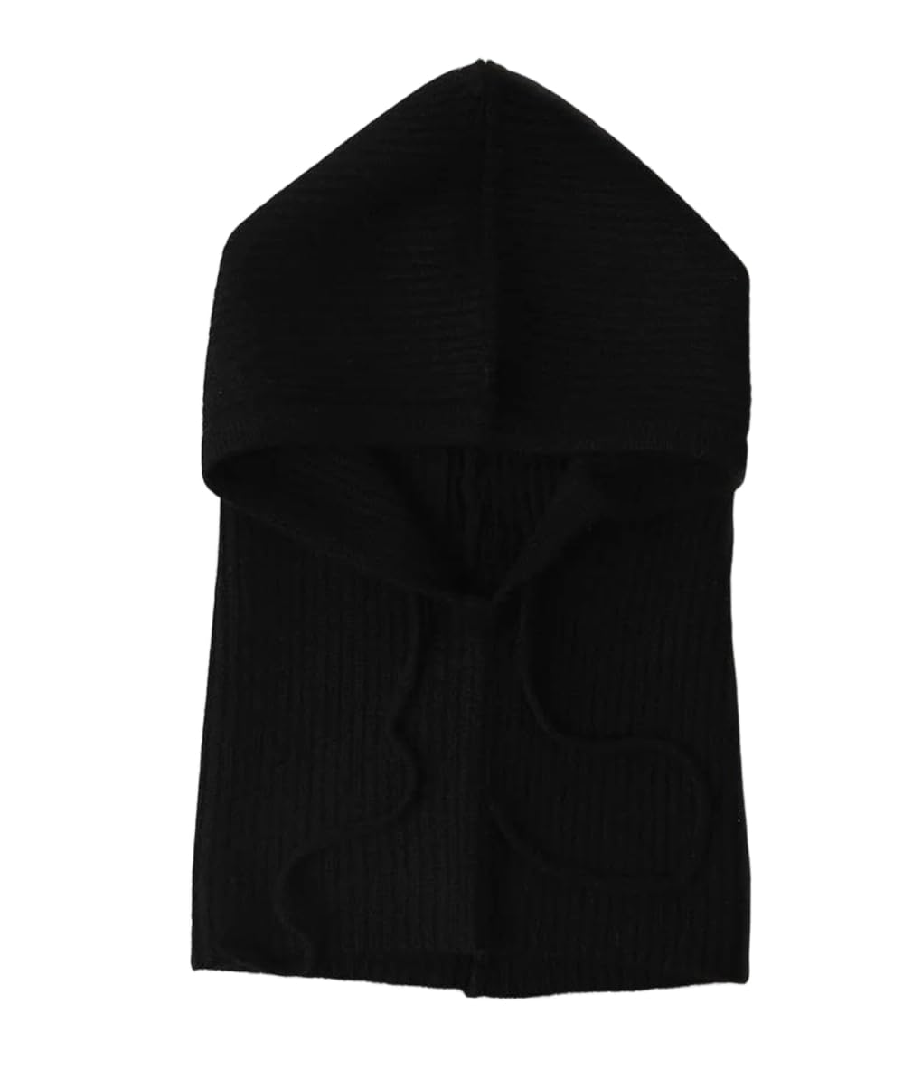 Bonnet capuche cachemire femme : protection visage et cou pour l'hiver