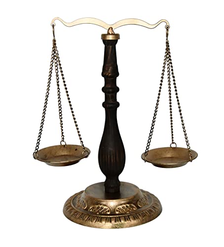 Owlgift Vintage Style Libra Jewelry Display, Scale Tray Cosmetic Organizer, Jewelry Storage, Unique Centerpiece Stand, Lawyer Scale Of Justice, Farmhouse Candleholder #TOP3