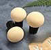 Mushroom Makeup Sponge Cosmetic Blender Puff Latex Free Face Sponge Beauty Puff Makeup Brush Sponge with Handle Case for Concealer BB Cream Foundation Makeup Tools (3 Pack, Skin Color)