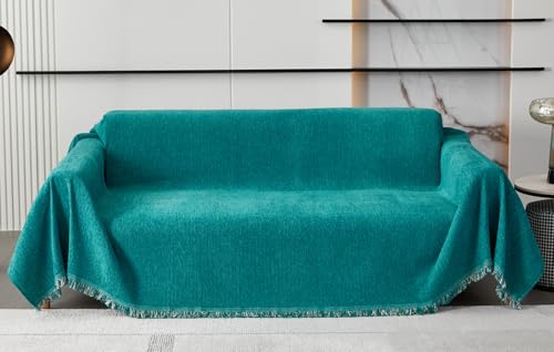 マルチカバー 長方形 大判 シェニール マルチカバーソファー ソファーカバー 北欧