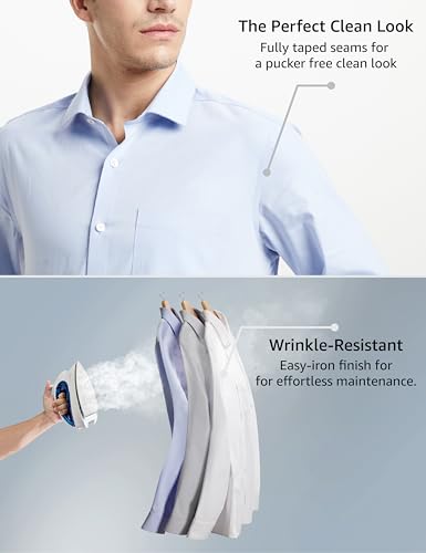 Image of Symbol Premium Men's Wrinkle-Resistant Regular Fit Cotton Formal Shirt