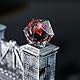 DND Würfel Set Schädel Augapfel Polyedrische Harz Spielwürfel Scharfkantige D&D Rollenspiel-Würfel für Dungeons and Dragons RPG MTG Ttrpg Pathfinder Rollenspiel D20 D12 D10 D8 D6 D4 mit Geschenkbox