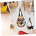 Toddmomy 2pcs Portable Nylon Basketball and Football Storage Net Bag Durable Mesh Organizer for Sports Balls Lightweight Design with Long Straps for Teams and Practice