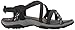 Skechers Cali Women's Regga Slim Keep Close Gladiator Sandal,black,7 M US, Black, 7 M US