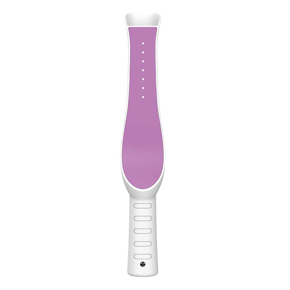 Lámpara de desinfección portátil UVC Varita desinfectante de viaje con luz UV, lámpara de esterilización UV portátil para mascotas, hogar, oficina, hotel, automóvil,Púrpura