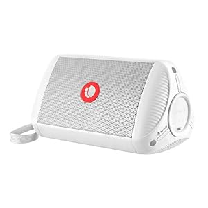 NGS ELEC-SPK-0648 Roller Ride White draagbare bluetooth-luidspreker 10 W met audio-ingang en micro SD, waterdicht IPX4, wit