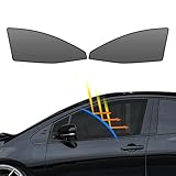 BLUESEATEC トヨタ プリウス 50系 遮光 メッシュカーテン マグネット式 サンシェード H27.12-R5.1 PRIUS 4代目 サイド用 ZVW50/ZVW51/ZVW55 運転席 助手席 日除け 2枚