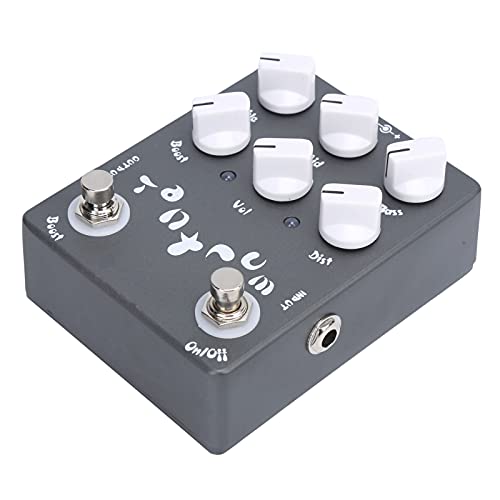 Pédale d’effet de guitare de distorsion CP‑15 anti-corrosion pour guitare classique pour concert - Les Beatles, Paul McCartney, John Lennon, RIngo Starr, George Harrison Pédale d'effet de guitare de distorsion CP‑15 anti-corrosion pour guitare classique pour concert