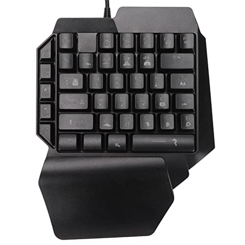 Teclado Gamer One Handed USB Cableado Para PC