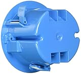 Carlon B618RR-UPC Ceiling Round Old Work Box, 4.53, 11.5 2 Pack