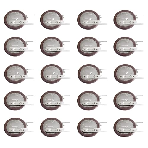 Pile VL2020 rechargeable 3V Simpletek avec contacts plats faciles à souder