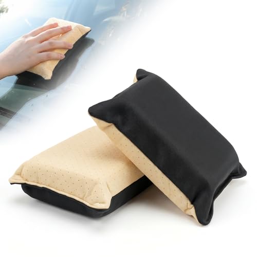 QFGasre 2pcs Window Defogger Sponge Car Windshield Cleaner Absorbent Glass...