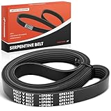 A-Premium Engine Serpentine Drive Belt Compatible with Nissan Altima 2013-2018, Rogue 2014-2020, DOHC L4 2.5L