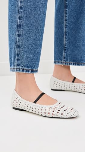 Vince Women's Vivian Woven Mary Janes3