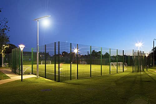 Eleding EE850W-SH30 30W Superior Solar/Hybrid Energy Efficient Led Ultra-Powerful Self-Contained Smart Commercial Residential Lighting W/ Mounting System & Remote Control For Building Parking Lots Bike Path Street thumb #4