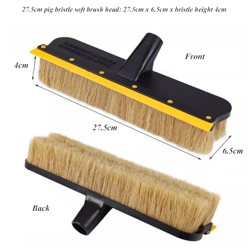 Window Cleaning Tools Washing Kit with Extension Pole for High Ceilings Microfiber Scrubber Home Cleaning Specialty Tool for Indoor Outdoor High Glass - Image 3
