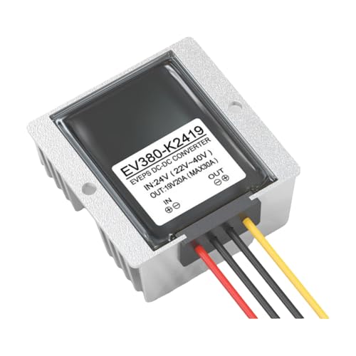 Convertisseur 24V 19V 20A : alimentez vos appareils 19V en toute sécurité depuis une batterie 24V