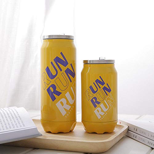 Tazas 350 Ml / 500 Ml Botella De Agua De Paja Térmica...