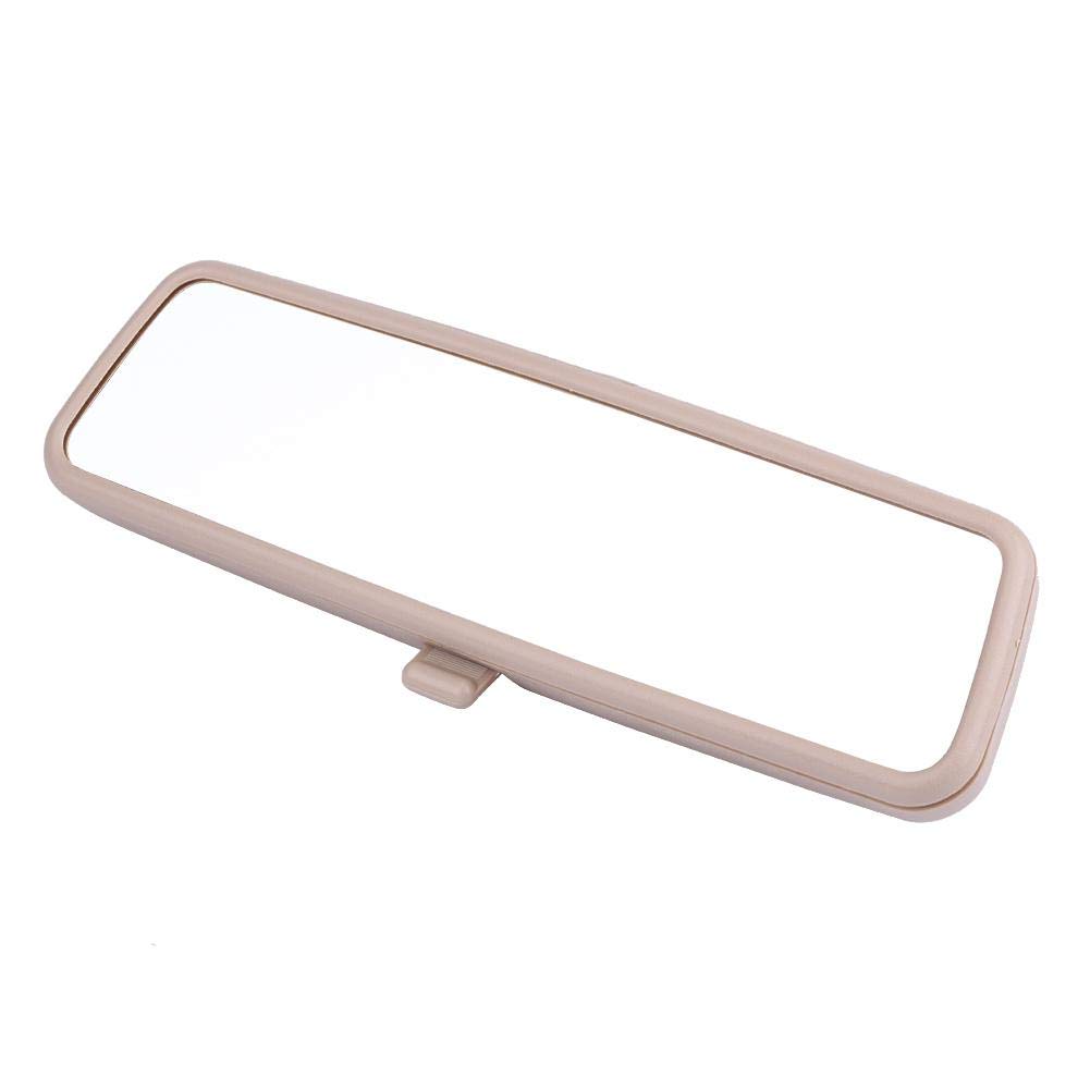 Specchietto retrovisore per auto, Akozon grande schermo HD Specchietto retrovisore interno interno 3B0857511G Riduce efficacemente il punto cieco per MK4 99-05 (Beige)