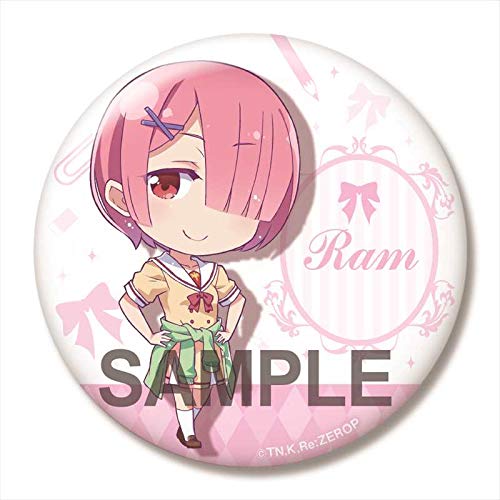 Re:ゼロから始める異世界生活　ラム　缶バッジ 93bd52e52445ab0ee9e95ae6366878