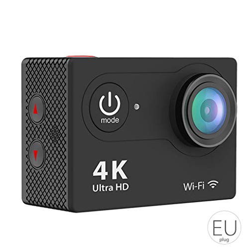 Topker H9 acción de la cámara 4K Ultra HD WiFi 2.0" 170 Grados bajo el Agua a Prueba de Agua al Aire Libre Deportes CAM