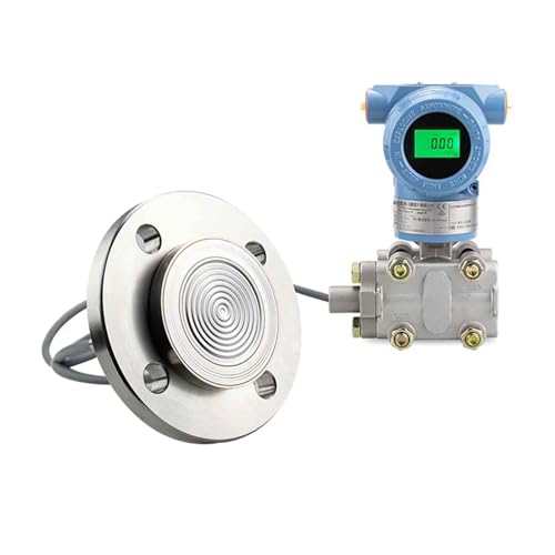 iDili DC 24V Single Flange Level Transmitter Remote Corrosion-Resistant Differential Pressure Level Gauge (DN80)
