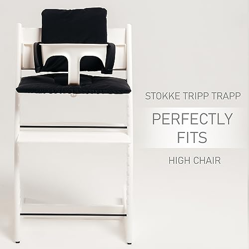 Image of Cushion Compatible with Stokke Tripp Trapp - Waterproof Soft Seat Cushion for Infants, Babies & Toddlers - High Chair Accessories, Easy to Install, Easy to Clean - Mystery Night