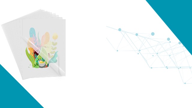 Welacer Lot De 100 Feuilles De Film De Transfert DTF Transparent Double