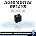 301-1C-C-R1 U01 12VDC Relay (2-Pack) - 5-Pin SPDT 20A Automotive Relay