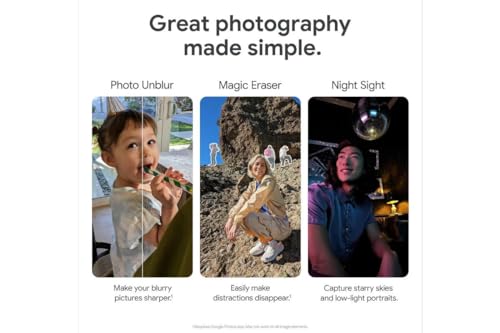 Image of Google Pixel 7a (Charcoal, 128 GB) (8 GB RAM)
