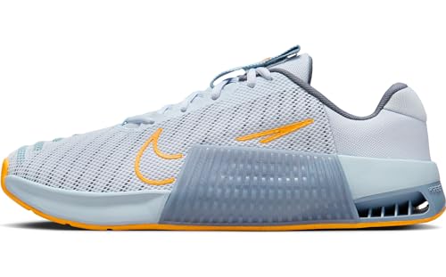 Nike Metcon 9, Sneaker Hombre, Football Grey Sundial Lt Armory Bl...