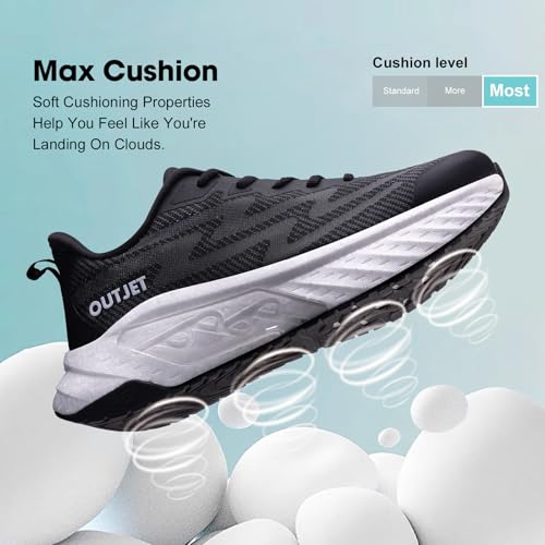 Men's Walking Shoes Running Tennis Comfortable Breathable Lightweight Non-Slip Fashion Sneakers for Athletic Gym Workout2