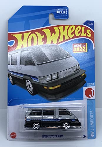 Hot Wheels 2022 - 1986 Toyota Van - Silver miniatura 1