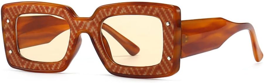 MUTYNE Retro Ladies Sun Glasses UV400 Brown Leopard Thick Frame Square Sunglasses For women Female Summer Style Gifts