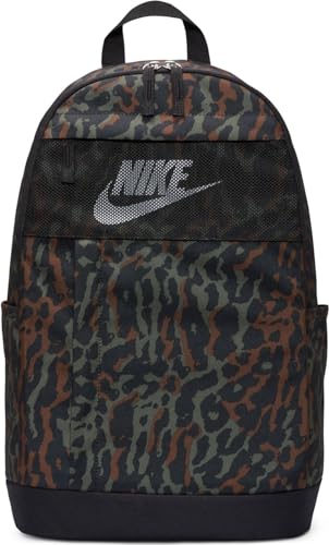 [NIKE] CAMINAL ELEMENTAL BACKPACK (21L) FB2834-010 Black/Black/White, black/black/white, 21L