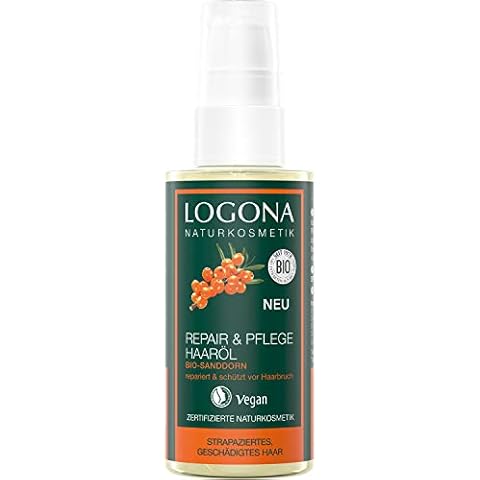 LOGONA Naturkosmetik Repair & Pflege Haaröl Bio-Sanddorn Cover